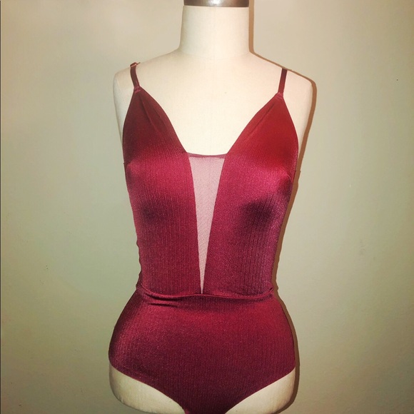 Urban Outfitters Tops - Urban Outfitters Wine Bodysuit